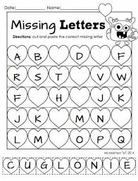 Learning to read and write the alphabet can be challenging for some kids, . Fill The Missing Letter Kindergarten Literacy Kindergarten Valentines Kindergarten Readiness
