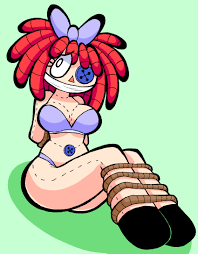 Rule 34 - 1girls Bikini Bondage Curvy Doll Dubious Consent Gagged Large  Breasts M1nty Ragatha Red Hair Scared Expression Simple Background The  Amazing Digital Circus Tied Up | 9312223