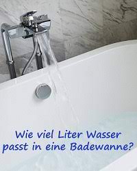 Wenn das taschengeld nicht reicht, gehen viele jobben. Volumen Badewanne Wieviel Liter Wassen Passen Rein Dusche Bad
