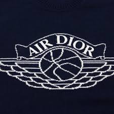 The approach meant fewer layers of materials and a. Dior X Jordan Wings Navy Knit Crepslocker