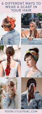 The pixie haircut is quite cute, stylish and eternally cool! 6 Different Ways To Wear A Scarf In Your Hair Poor Little It Girl