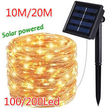 Check spelling or type a new query. Buy 10 20m Led Outdoor Solar Lamp Leds String Lights Fairy Holiday Christmas Party Garland Solar Garden At Affordable Prices Free Shipping Real Reviews With Photos Joom