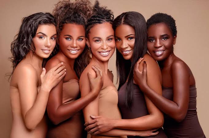 Image result for women with different skin tones"