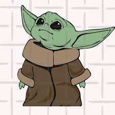 Download Yoda Svg Baby Yoda Cartoon Images Novocom Top