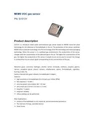 Eat an orange near the tester. Voc Gas Sensor Jinan Rainbow Technology Co Ltd Pdf Catalogs Technical Documentation Brochure