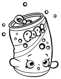 40 printable shopkins coloring pages source : Soda Pops Shopkin Coloring Page Free Printable Coloring Pages For Kids