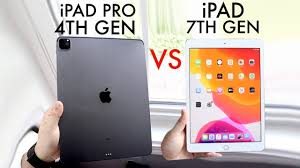 Ipad Pro 4th Gen Vs Ipad 7th Gen Comparison Review Youtube