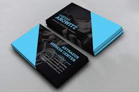 Customize your business cards with dozens of themes, colors, and styles to make an impression. Fitness Business Card By Thestyle Thehungryjpeg Com