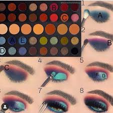 The artistry palette is a combination of 39 colorful eyeshadow and pressed pigment formulas. New The 10 Best Makeup Ideas Today With Pictures James Charles Palette Entregas Gratis A Guayaquil Makeup Morphe Colorful Eye Makeup Creative Eye Makeup