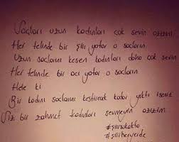 Saclari Uzun Kadinlari Sevin Azizim Guzel Soz Siir Duygular