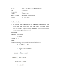 Uang keke dan rio denganperbandingan 3 : Sukarame City Pdf