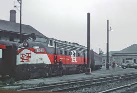 File:New Haven FL9 2011 with Train 138 at the Danbury, CT station on  October 13, 1968 (26129408031).jpg - Wikimedia Commons