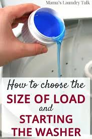 Washing Machine Load Size Chart Haban Com Co