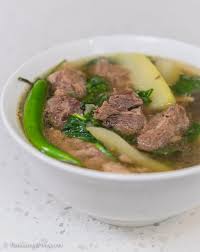 Beef Tinola Recipe Panlasang Pinoy Tinola Recipe Recipes Pork And Beef Recipe