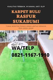 Rumah kado boneka ingat karpet? Kasur Lantai Bulu Karakter Kasurpet