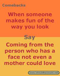 27 Funny Comebacks Memes Life 9 Funny Insults And Comebacks Funny Insults Snappy Comebacks