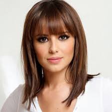 You can change them totally on the fly and they won't get in the way and spoil gowns with higher necks or collars. Straight Shoulder Length Hair With Fringe Up To 68 Off Free Shipping