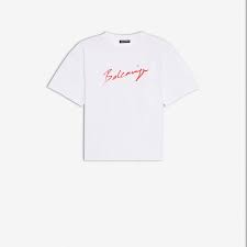 Signature T Shirt For Men Balenciaga