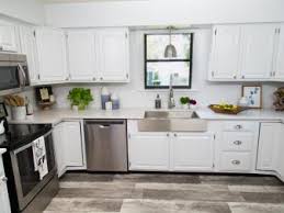 Jennifer bertrand shows how to paint over and distress kitchen cabinets. Painting Kitchen Cabinets Pictures Options Tips Ideas Hgtv