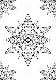 Some mandala designs are quite complicated. Abstract Mandala Coloring Book Black And White Vector Ornament On Vertical Page Adult Coloring Page With Abstract Ornament Round Medallion With Black Line Pattern Adult Coloring Book Page Spread Royalty Free Cliparts