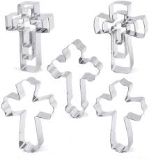Vier keksausstecher in wunderschönen farben von liewood. Bakingworld San Francisco Mall Cross Cookie Cutter Set Inches C Fancy Piece 4 9