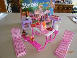Vintage 1980s Mattel Barbie Picnic Set Over 50 Items Ebay Barbie My Childhood Memories Childhood Toys