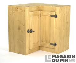 Meubles d'angle haut et bas, bonnetière et meubles télé d'angle en pin massif comblant souvent des espaces en angle pour une plus grande fonctionnalité de vos intérieurs. Meuble Haut D Angle Pin Massif Pour Cuisine Avoriaz Le Magasin Du