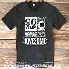 Birthday gifts for dad is also as important as birthday gifts for mom. 90th Birthday Tshirt Design Promotions