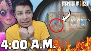 Veja como conseguir diamantes grátis para sua conta do free fire. Nunca Juegues Free Fire A Las 4 A M Youtube