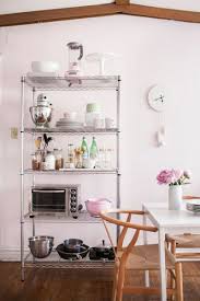 How To Make The Most Of Your Space The Everygirl Small Kitchen Storage Kitchen Design Small Wire Shelving