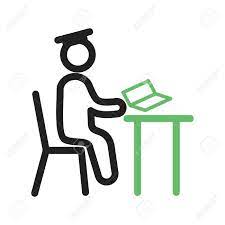 ✓ free for commercial use ✓ high quality images. Desk School Study Icon Vector Image Can Also Be Used For Schooling Suitable For Use On Web Apps Mobile Apps And Print Media Royalty Free Cliparts Vectors And Stock Illustration Image 52331466