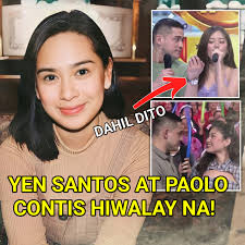 Yen Santos at Paolo Contis Hiwalay na Dahil sa bagong liniligawan nito na  si Arra San Agustin?