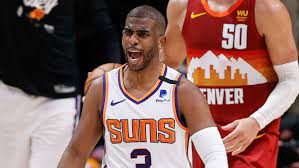 Chris paul may be 35, but is coming off of his second most efficient offensive season of his career and brings the suns something they've not had since the phoenix has for years wandered aimlessly through the wilderness that is the bottom of the western conference, adrift without much of a real plan. Chris Paul Suns Dominate Nuggets In Game 4 To Complete Series Sweep Sports Illustrated