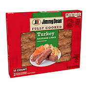 Turkey sausage links (1 serving). Jimmy Dean Fully Cooked Turkey Sausage Patties Shop Sausage At H E B