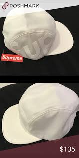 Gonz heads camp cap 9/7/17. Rare Style Mens Supreme Hat Sup Camp Hat White Nwt Supreme Hat Supreme Accessories Things To Sell