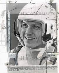 1968 Press Photo Astronaut Frank Borman, Commander of Apollo 8 Spacecraft