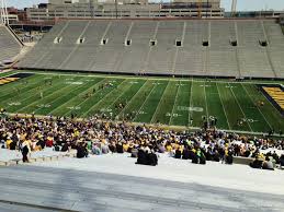 kinnick stadium section 125 rateyourseats com