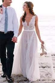 Elegant Beach Wedding Dress Lace Coast Bridal Gowns A Line Tulle Wedding Dress Bridal Dress For Beach Wedding From Adeledresses Lace Beach Wedding Dress Affordable Bridal Dresses Custom Wedding Gown
