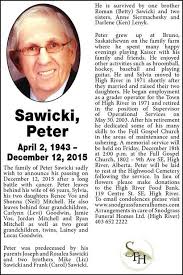 A man touches levi's shoulder and levi slices the man's arm with the knife that he was cleaning, mind you. Peter Sawicki Obituary High River Times