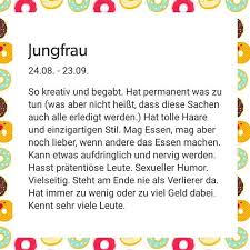Alle weiteren charaktereigenschaften, vorlieben und schwächen des sternzeichens jungfrau finden sie hier. Sternzeichen Jungfrau