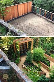 Before And After Backyard Garden Landscape Design Garden Landscape Design Backyard Garden Landscape Modern Landscaping