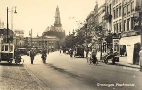 Vismarkt Groningen Stad Nederland