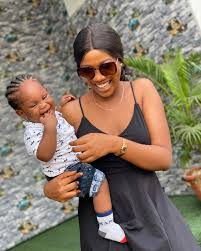 Chinenye Nnebe | My Val and I ❤️ My baby @cutemeeky and I are wishing you a  Happy Valentine's Day 😘😘 | Instagram