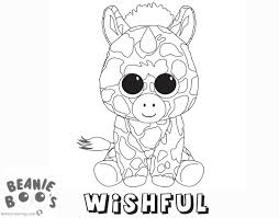 Beanie boo coloring pages unicorn. Beanie Boo Unicorn Christmas Coloring Pages Novocom Top