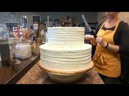 Simple Wedding Cake For Beginners Youtube Simple Wedding Cake Cake Decorating For Beginners Wedding Cake Tutorial