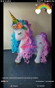 Curly Mane Unicornpartycrafts Einhorn Basteln Faschingsdeko Basteln Einhorn Party Ideen