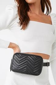 Faux Leather Quilted Belt Bag Forever 21 Latest Trends Fashion Shop Forever