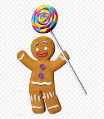Gingy, a character from shrek; The Gingerbread Man Donkey Shrek The Musical Cartoon Shrek Gingerbread Man Clipart 5415324 Pinclipart