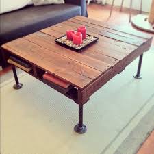 Antique industrial brick pallet coffee table was designed to endure industrial daily use and to carry hundreds of pounds of bricks from the factory to the jobsite. Convert Dumped Pallets Into Creative Coffee Tables Wood Pallet Ideas