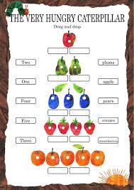 One sunday morning the warm egg comes a tiny and very hungry. The Very Hungry Caterpillar Interactive And Downloadable Worksheet You Can Do The Exercises Online Hungry Caterpillar Caterpillar The Very Hungry Caterpillar